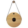 Titan Artisanal Hang-wood Wall Clock - 30 cm x 30 cm - image number 4