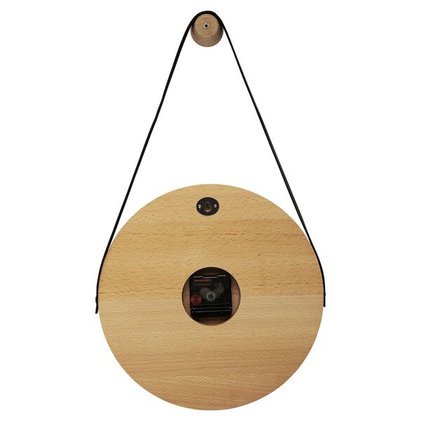 Titan Artisanal Hang-wood Wall Clock - 30 cm x 30 cm - image number 4