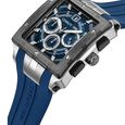 Cerruti 1881 Quartz Chronograph Blue Dial Blue Silicone Strap Watch For Men - image number 1