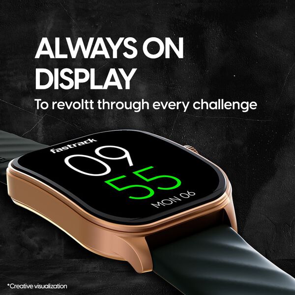 Fastrack Limitless FS2 Pro Smartwatch with 4.97cm Super AMOLED Arched Display, Functional Crown, Resolution of 410X502 - image number 4