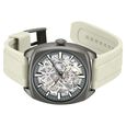 Kenneth Cole Automatic Grey Dial Orange Silicone Strap Watch For Men - image number 2