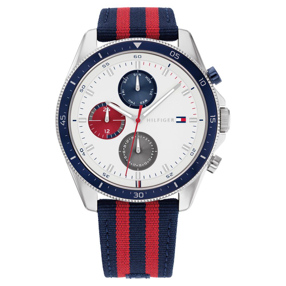 Tommy Hilfiger White Dial Quartz Analog Watch for Men