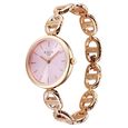 Titan Raga Showstopper Quartz Analog Rose Gold Dial Metal Strap Watch For Women - image number 2