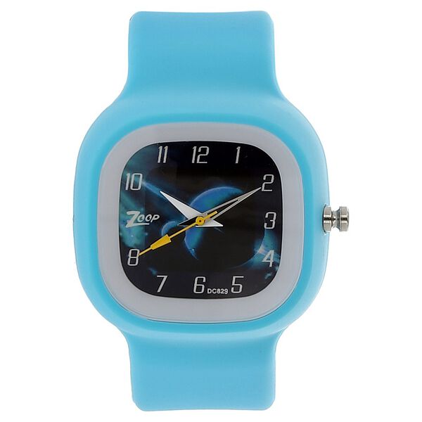 Zoop By Titan Quartz Analog Blue Dial PU Strap Watch for Kids - image number 0