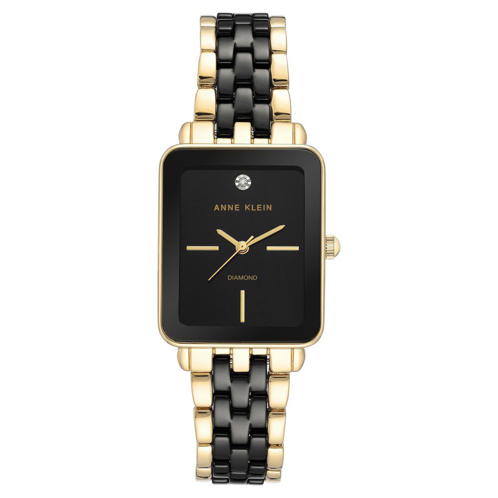 Anne klein black watch sale
