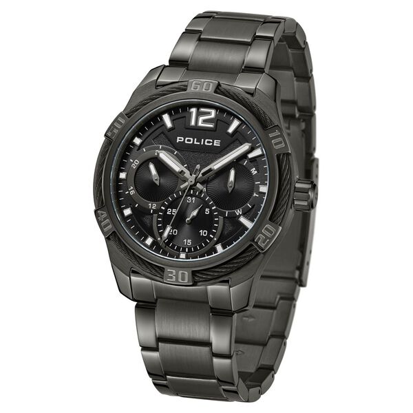 Police Black Dial Quartz Multifunction Watch for Men - image number 1