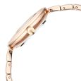 Titan Aura Quartz Analog Rose Gold Dial Rose Gold Stainless Steel Strap Watch for Women - image number 3