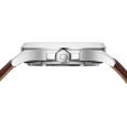 Xylys Automatic Silver Dial Brown Leather Strap Watch For Men - image number 5