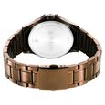 Titan Neo Splash Quartz Multifunction Brown Dial Stainless Steel Strap Watch for Men - image number 4