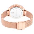 Titan Womens's Svelte Silver: Multi-Function Watch Metal Strap - image number 4