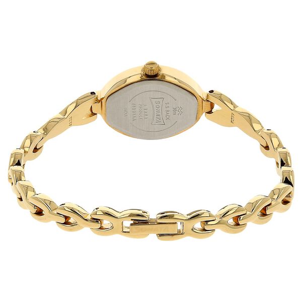 Sonata Quartz Analog Champagne Dial Metal Strap Watch for Women - image number 3