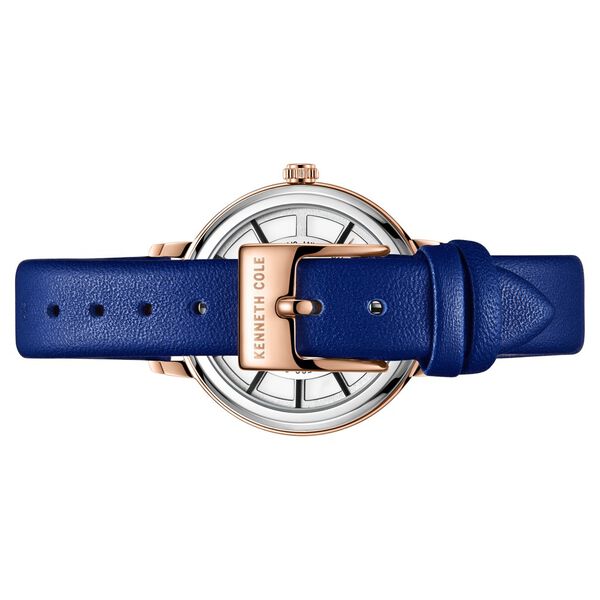 Kenneth Cole Quartz Analog Mother of Pearl Dial Leather Strap Watch for Women - image number 2