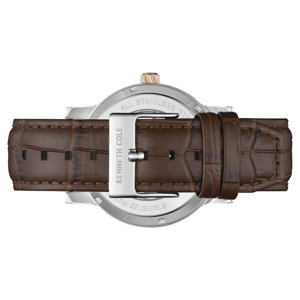 Kenneth Cole Multifunction White Dial Watch for Men - image number 2