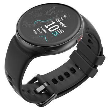 Titan Celestor Swift GPS Smartwatch with Advanced Badminton Mode, Zone Based Training ,AI Brief & Titan Q-Black