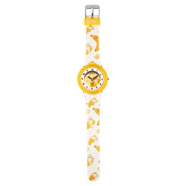 Zoop By Titan Fruit Story Quartz Analog Yellow Dial Plastic Strap Watch For Kids - image number 2