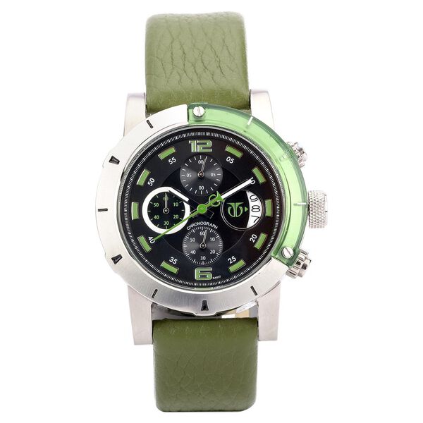 Titan Quartz Chronograph Black Dial Watch for Men - image number 0