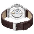 Kenneth Cole Kenneth Cole Automatic Brown Dial Leather Strap Watch For Men - image number 4