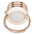 Anne Klein Quartz Analog Blue Dial Rose Gold Metal Ring Watch For Women - image number 3