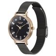 Sonata Poze Quartz Analog Black Dial Mesh Strap Watch for Women - image number 3