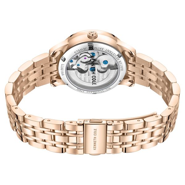 Kenneth Cole Automatic Analog Rose Gold dial Metal Strap Watch for Women - image number 4