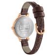 Sonata Unveil Quartz Multifunction Leather Strap Watch for Women - image number 3
