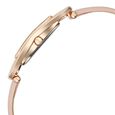 Titan Raga Glimmers Quartz Analog Pink Mother Of Pearl Dial Pink Leather Strap Watch For Women - image number 4