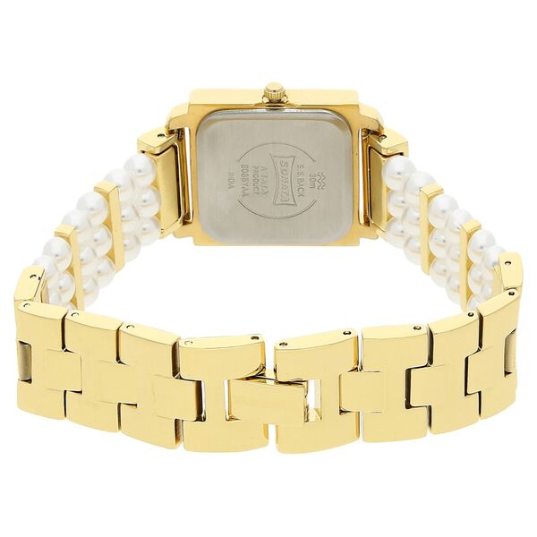 Sonata Quartz Analog White Dial Metal Strap Watch for Women - image number 3