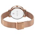 Titan Purple Style Up Quartz Analog Mother Of Pearl Dial Stainless Steel Strap Watch for Women - image number 4