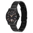 Titan Classique Big Date Analog with Black Dial Black Stainless Steel Strap Watch for Men - image number 4