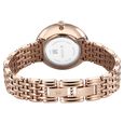 Titan Aura Quartz Analog White Mother of Pearl Dial Rose Gold Stainless Steel Strap Watch for Women - image number 4