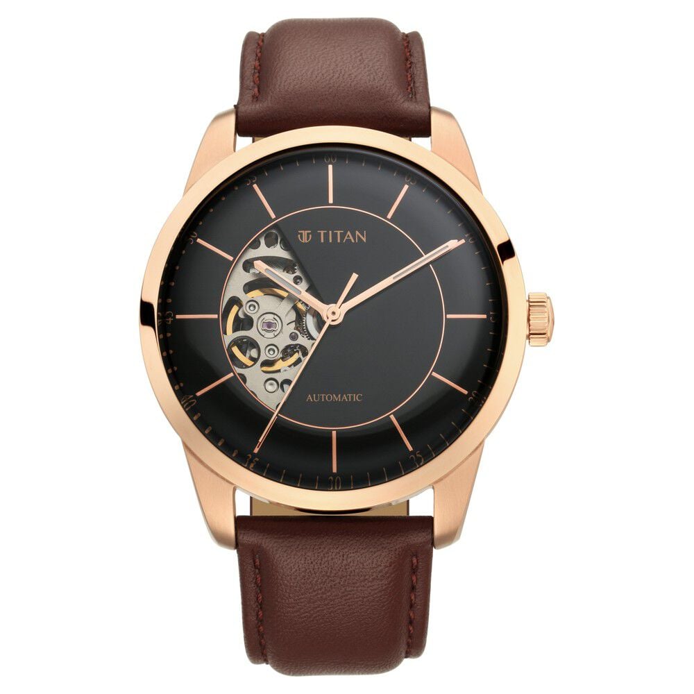 Titan automatic wrist watch discount
