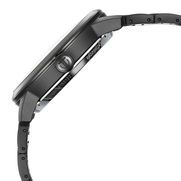 Titan See-Through Skeletal Automatic Analog with Black Dial Black Stainless Steel Strap Watch for Men - image number 4