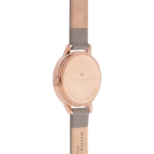 Olivia Burton Quartz Analog Multicoloured Dial Leather Strap Watch for Women - image number 2