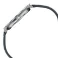 Sonata Sleek Burgundy Dial Silver-Tone Leather Strap Watch - image number 4