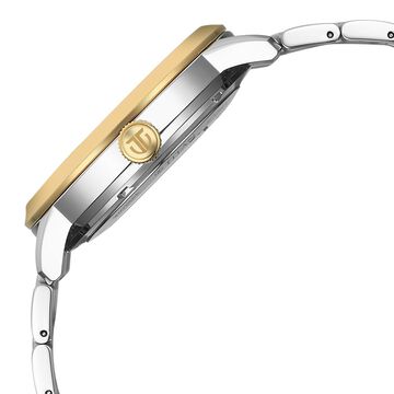 Titan Phoenix Skeletal Automatic Analog with Gold & Steel Dial, Gold & Steel Strap Watch for Men