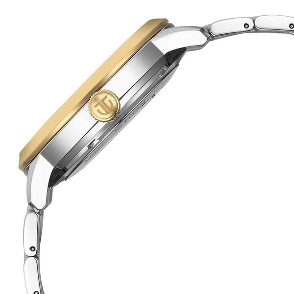 Titan Phoenix Skeletal Automatic Analog with Gold & Steel Dial, Gold & Steel Strap Watch for Men - image number 4