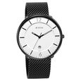 Titan Minimals White Analog with Date Stainless Steel Strap watch for Men - image number 1