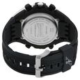 SF Quartz Analog Digital Black Dial Plastic Strap Watch for Men - image number 3