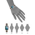 Anne Klein Quartz Analog Blue Dial Ceramic Strap Watch for Women - image number 3
