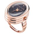 Anne Klein Quartz Analog Blue Dial Rose Gold Metal Ring Watch For Women - image number 0