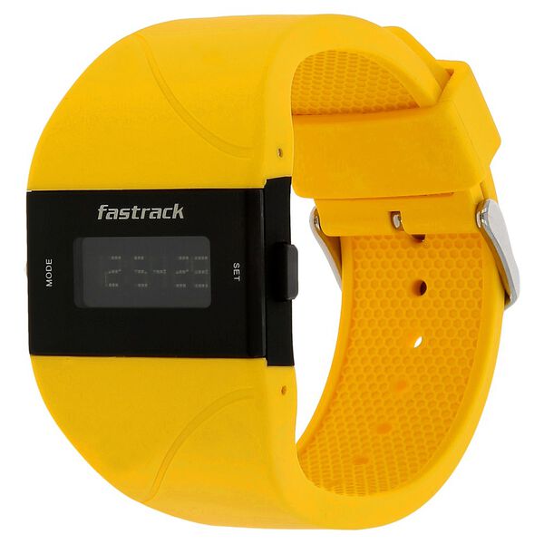 Fastrack Digital Black Dial Silicone Strap Watch for Girls - image number 1