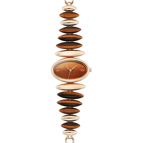 Titan Raga New You Quartz Analog Tiger Eye stone Strap Watch for Women - image number 2