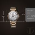 Titan Quartet Grey Dial Quartz Multifunction Stainless Steel Strap watch for Men - image number 2