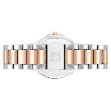 Anne Klein Quartz Analog White Dial Ceramic Strap Watch for Women