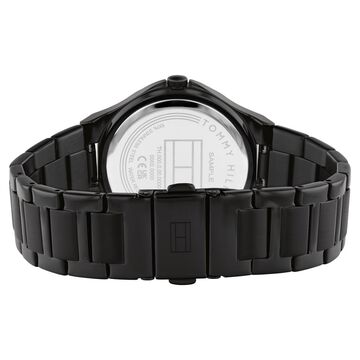 Tommy Hilfiger Quartz Analog Black Stainless Steel Strap for Women