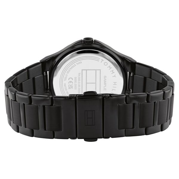 Tommy Hilfiger Quartz Analog Black Stainless Steel Strap for Women - image number 2