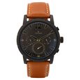 Titan Quartz Multifunction Black Dial Leather Strap watch for Men - image number 1