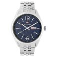 Tommy Hilfiger Quartz Analog Blue Dial Metal Strap Watch for Men - image number 0