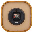 Titan Wooden Classic White Dial Square Wall Clock with Pine Wood Frame & Silent Sweep | 30 cm x 30 cm x 5 cm - image number 5