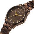 Sonata Traditional Essentials Quartz Analog Brown Dial Brown Metal Strap Watch For Men - image number 2
